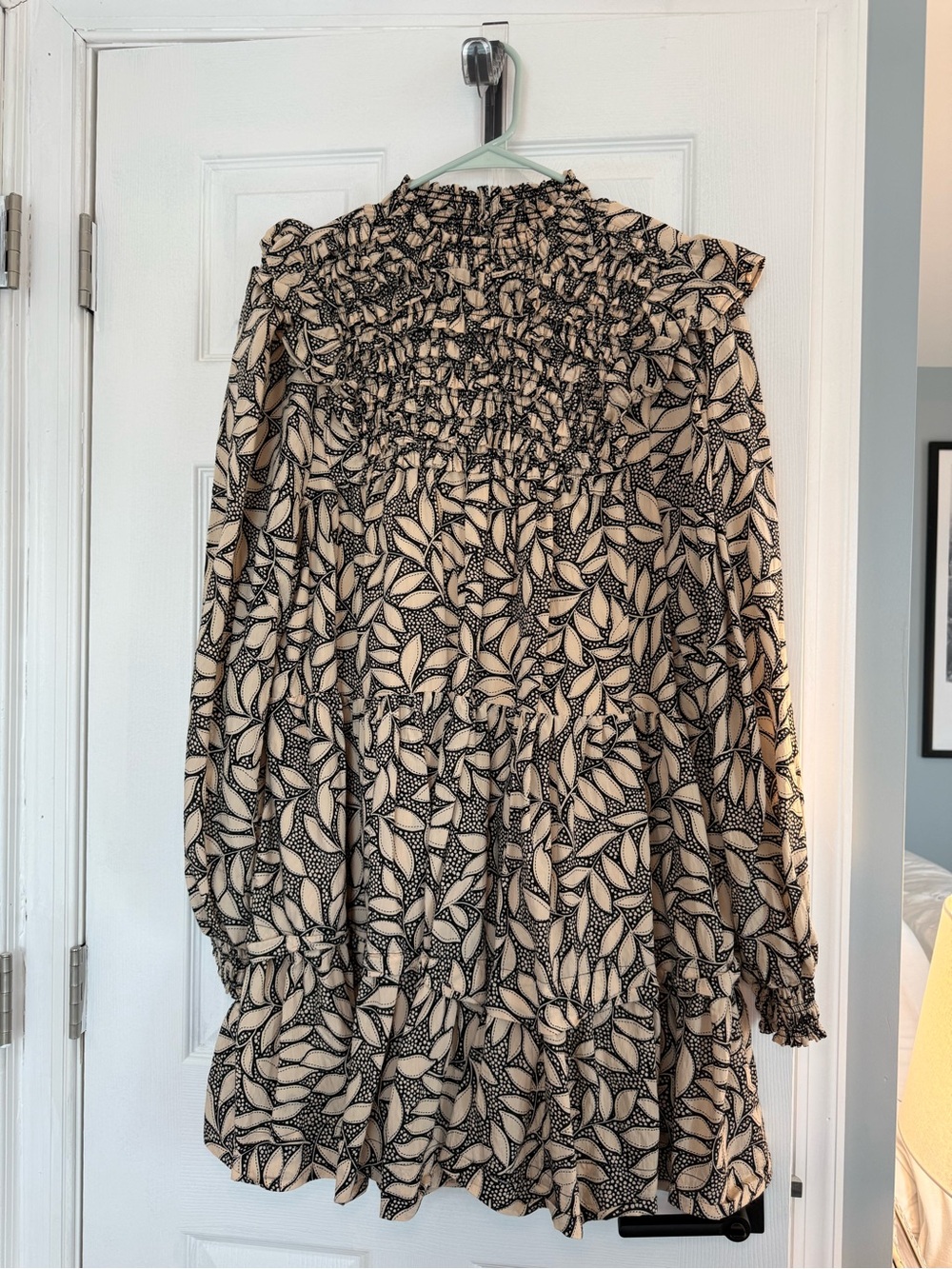 Anthropologie Long Sleeve Printed Dress - Picture 4 of 12